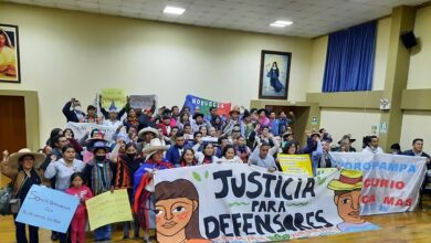 Defensores y defensoras ambientales Perú