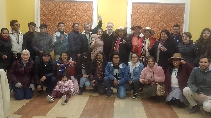 Dirigentes sociales de Puno. Imagen referencial