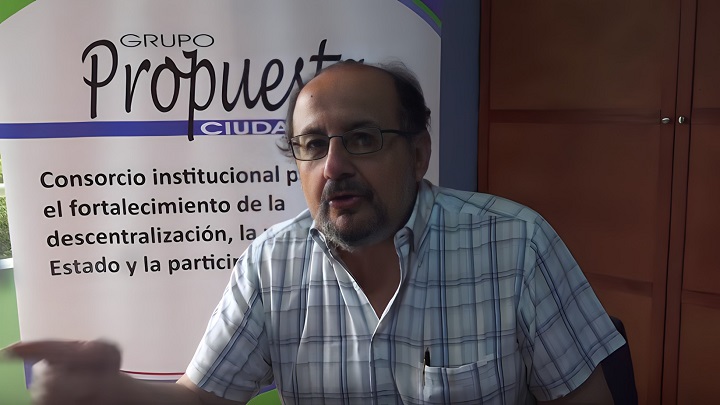 Javier Azpur del Grupo Propuesta Ciudadana