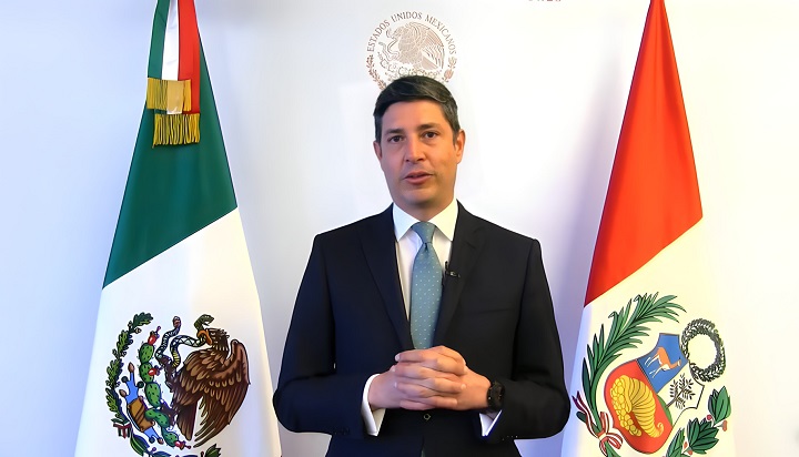 Pablo Monroy Embajador de México en Perú