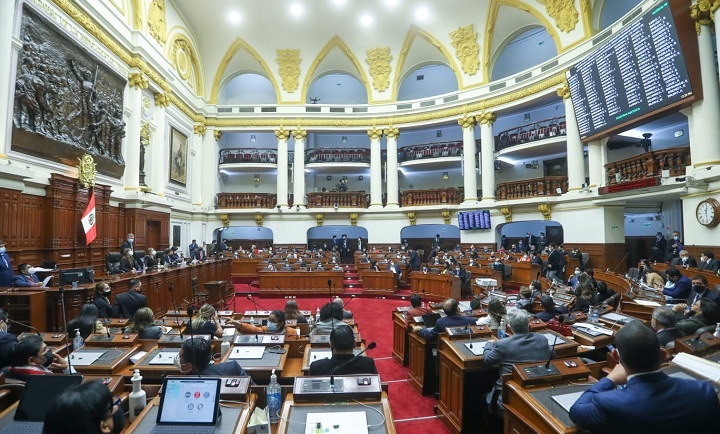 Pleno del Congreso de la República