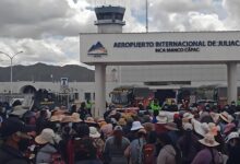 Aeropuerto juliaca Puno. Imagen referencial.