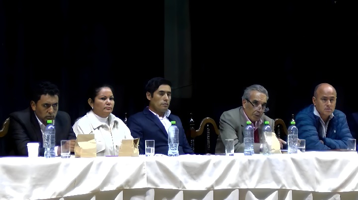 Reunión de alcaldes de la región Cajamarca