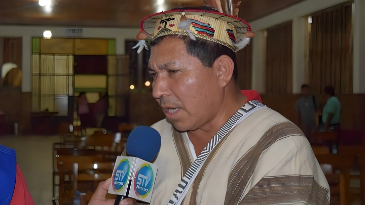 Líder indígena Santiago Contoricón