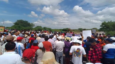 Protestas contra proyecto de presa La Calzada