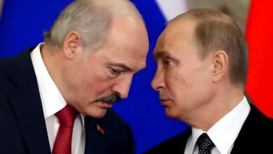 Aleksander Lukaszenka i Wladimir Putin.