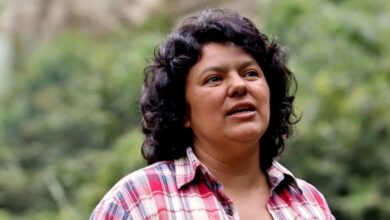 Berta Cáceres, activista medioambiental hondureña asesinada en 2016.