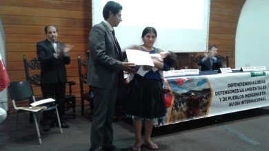 Edgardo Rodríguez y Elita Yopla.