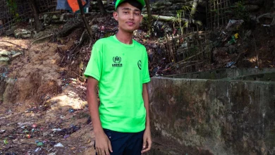 Mohammed Anower, de 18 años